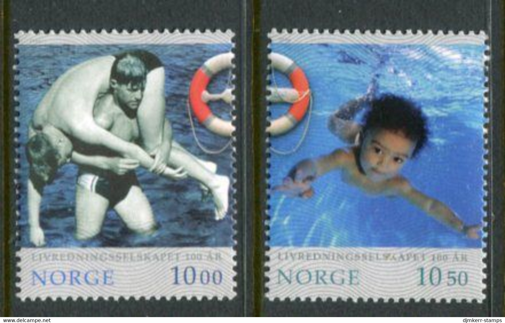 NORWAY 2006 Centenary Of Lifesaving Society MNH / **.  Michel  1564-65 - Unused Stamps