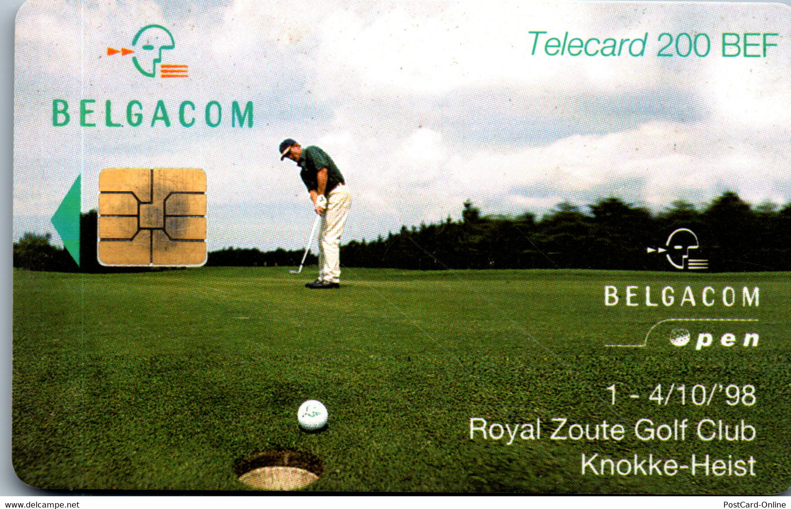 28748 - Belgien - Royal Zoute Golf Club , Knokke Heist - Mit Chip