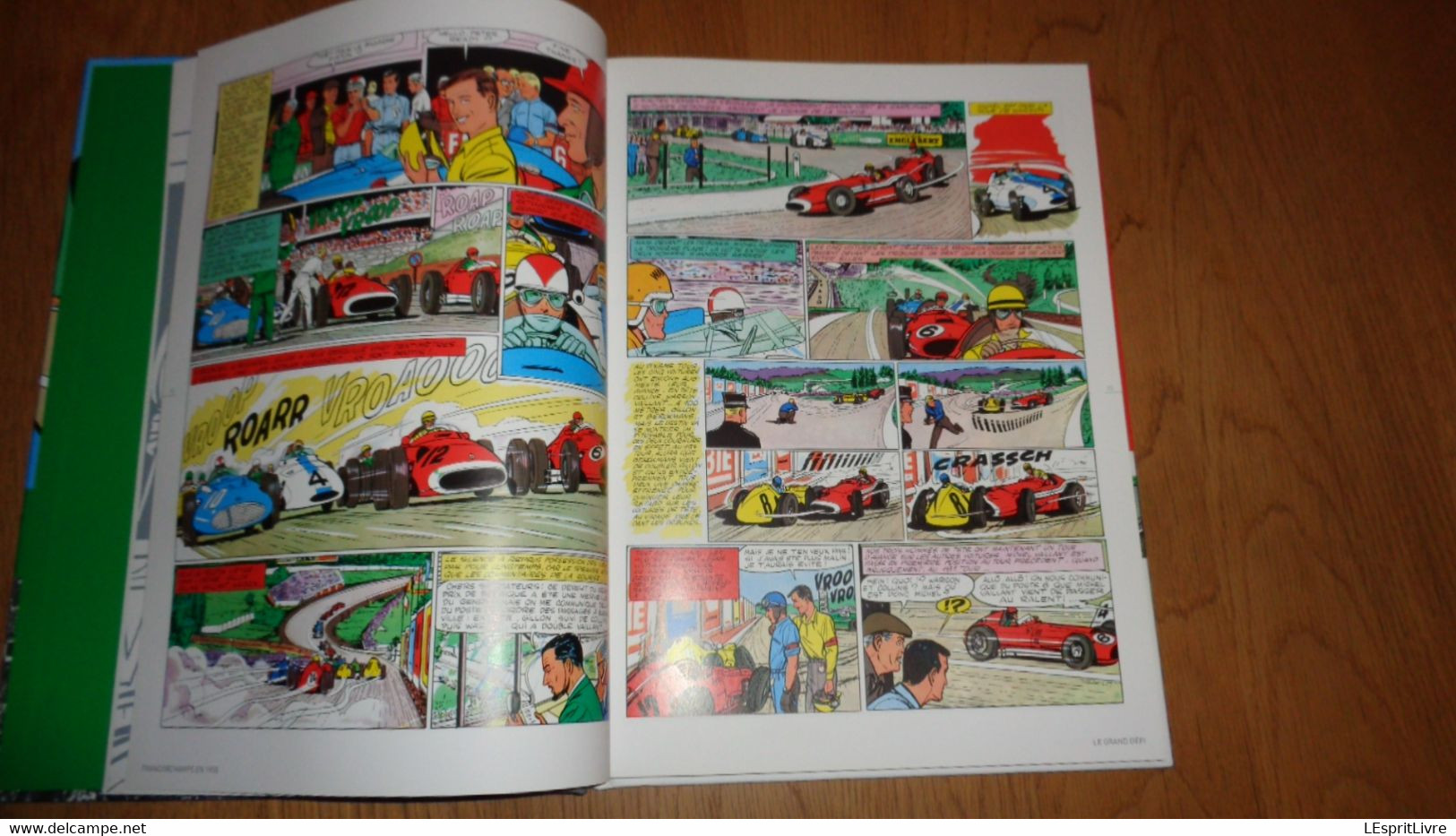DOSSIER MICHEL VAILLANT Spa Francorchamps Epuisé !!! Circuit Belgique J Ickx Steve Warson Jean Graton Fangio Senna