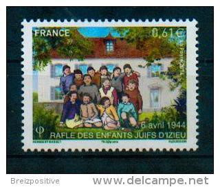 France 2014 - 1944, Rafle Des Enfants Juifs D'Izieux / 1944, Roundup Of Jewish Children In Izieux - MNH - Guerre Mondiale (Seconde)