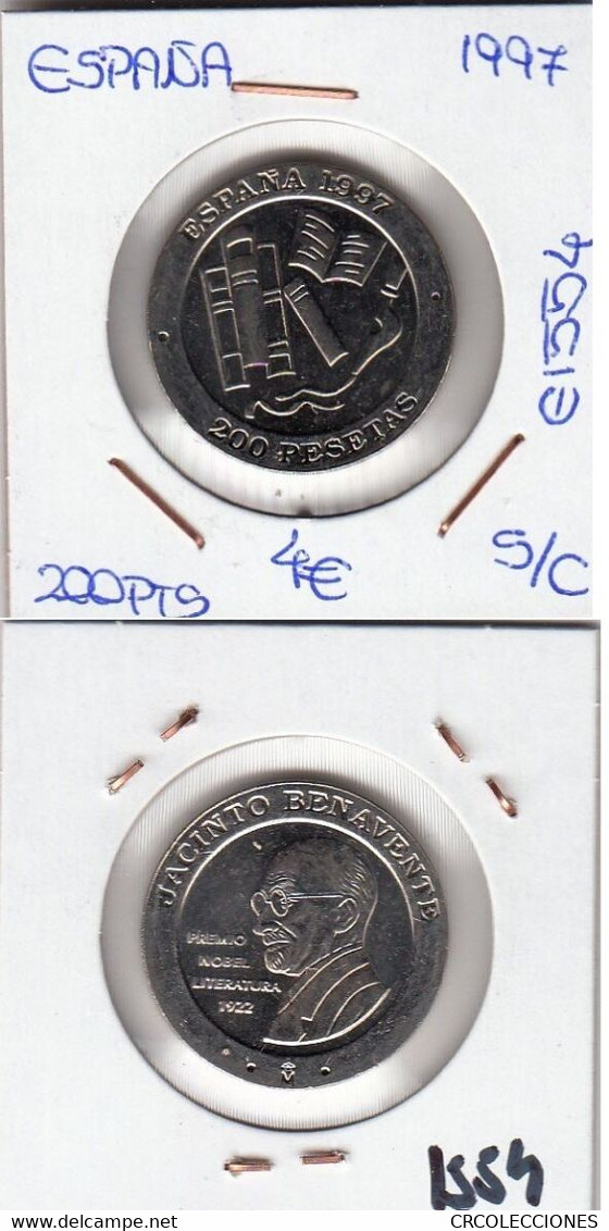 E1554 MONEDA ESPAÑA JUAN CARLOS 200 PESETAS 1997 4 - Otros & Sin Clasificación