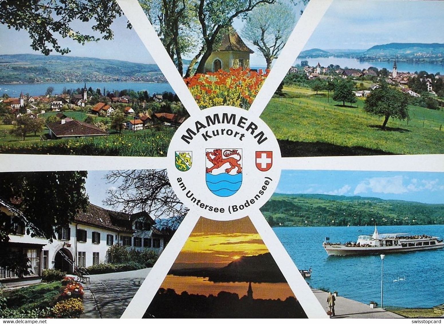 MAMMERN Am Untersee Schiff Thurgau - Mammern