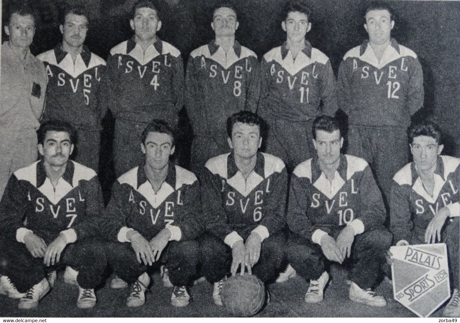 Basket AS VILLEURBANNE 1954 - Andere & Zonder Classificatie