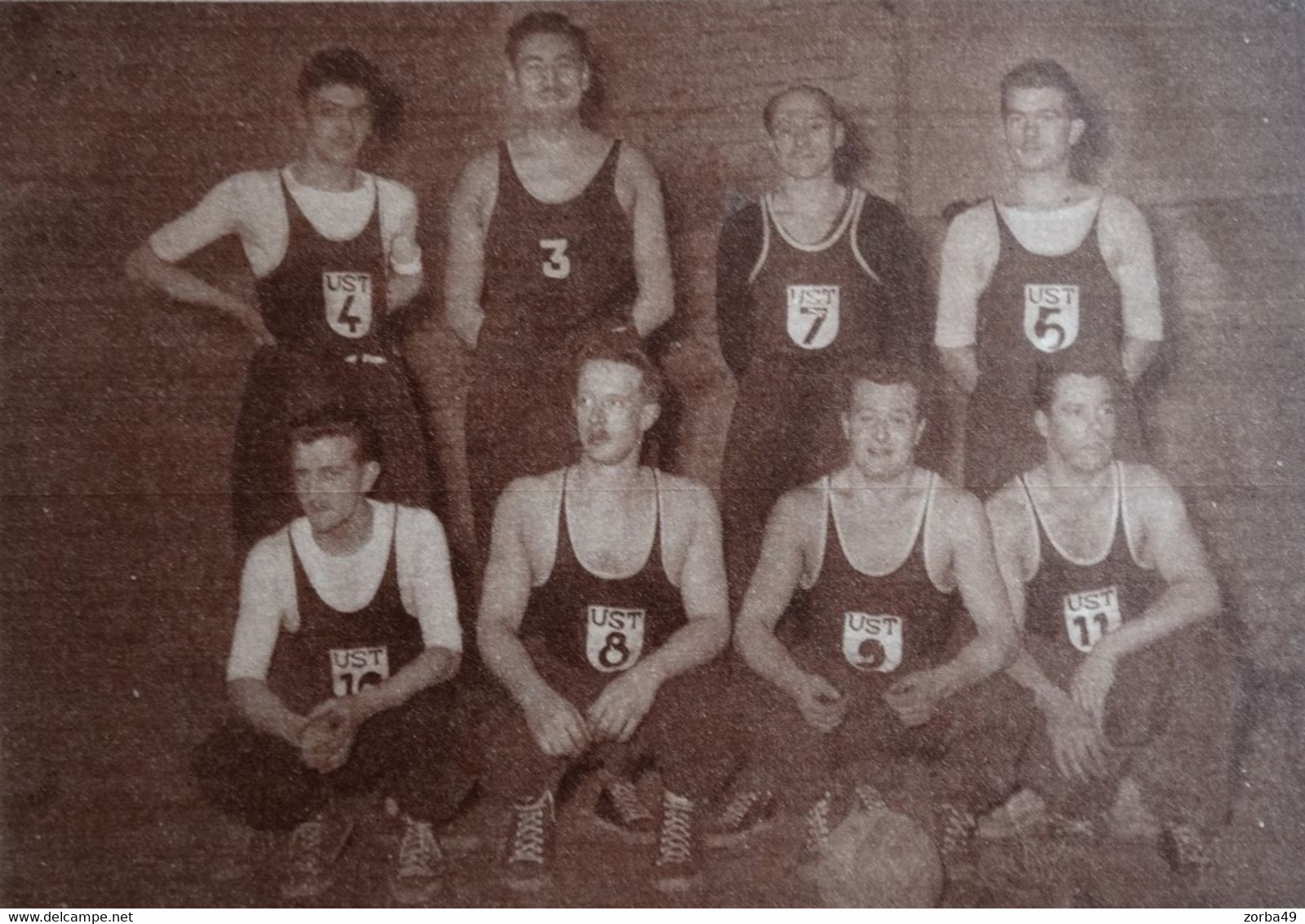 Basket TOURCOING 1954 - Andere & Zonder Classificatie