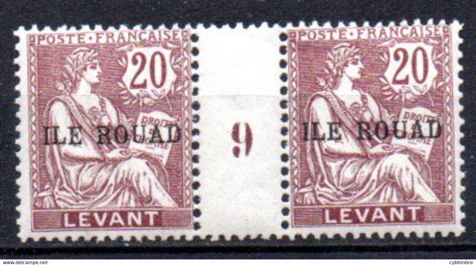 Rouad: Yvert N° 10**: MNH; Millesime 9 - Neufs