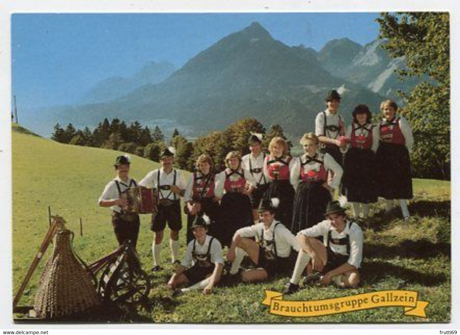 AK 032436 AUSTRIA - Jerbach  - Brauchtumsgruppe Gallzein - Jenbach