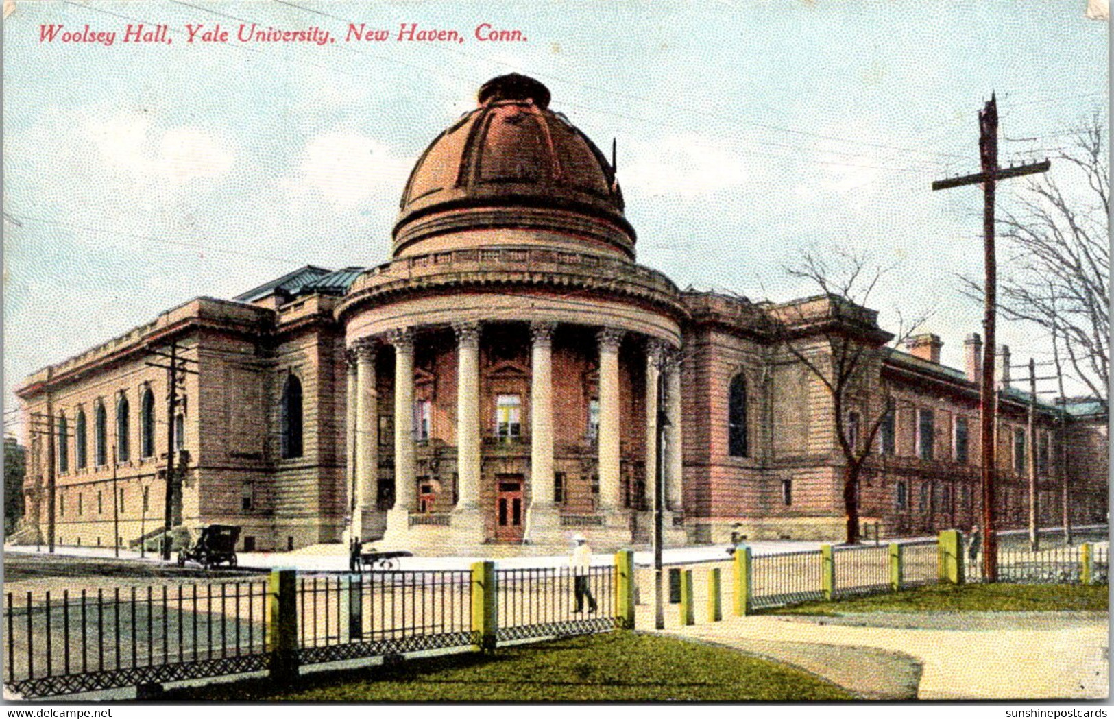 Connecticut New Haven Wollsey Hall Yale University 1911 - New Haven