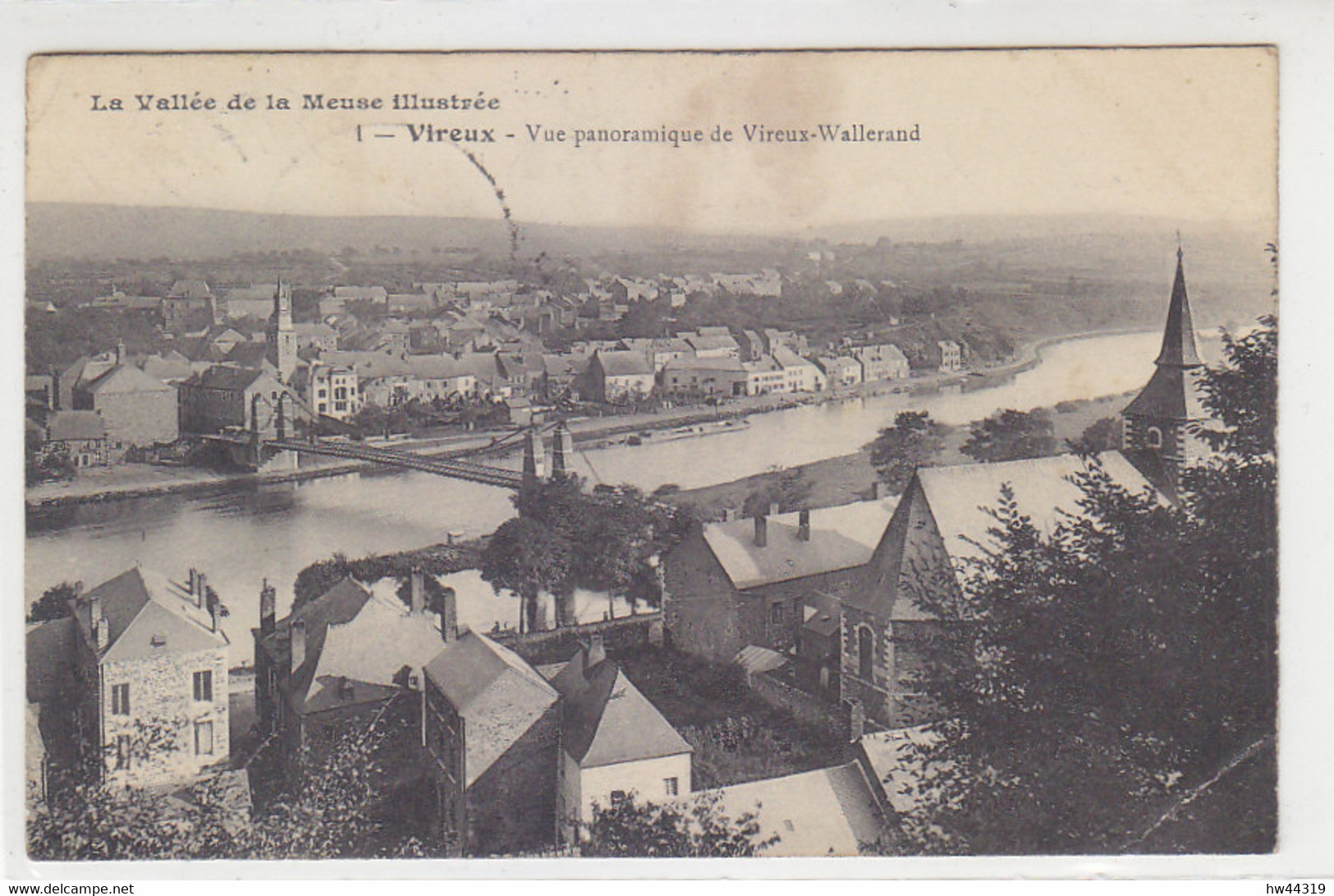 Vireux - Vue Panoramique De Vireux-Wallerand  -  1915 Feldpost - Givet