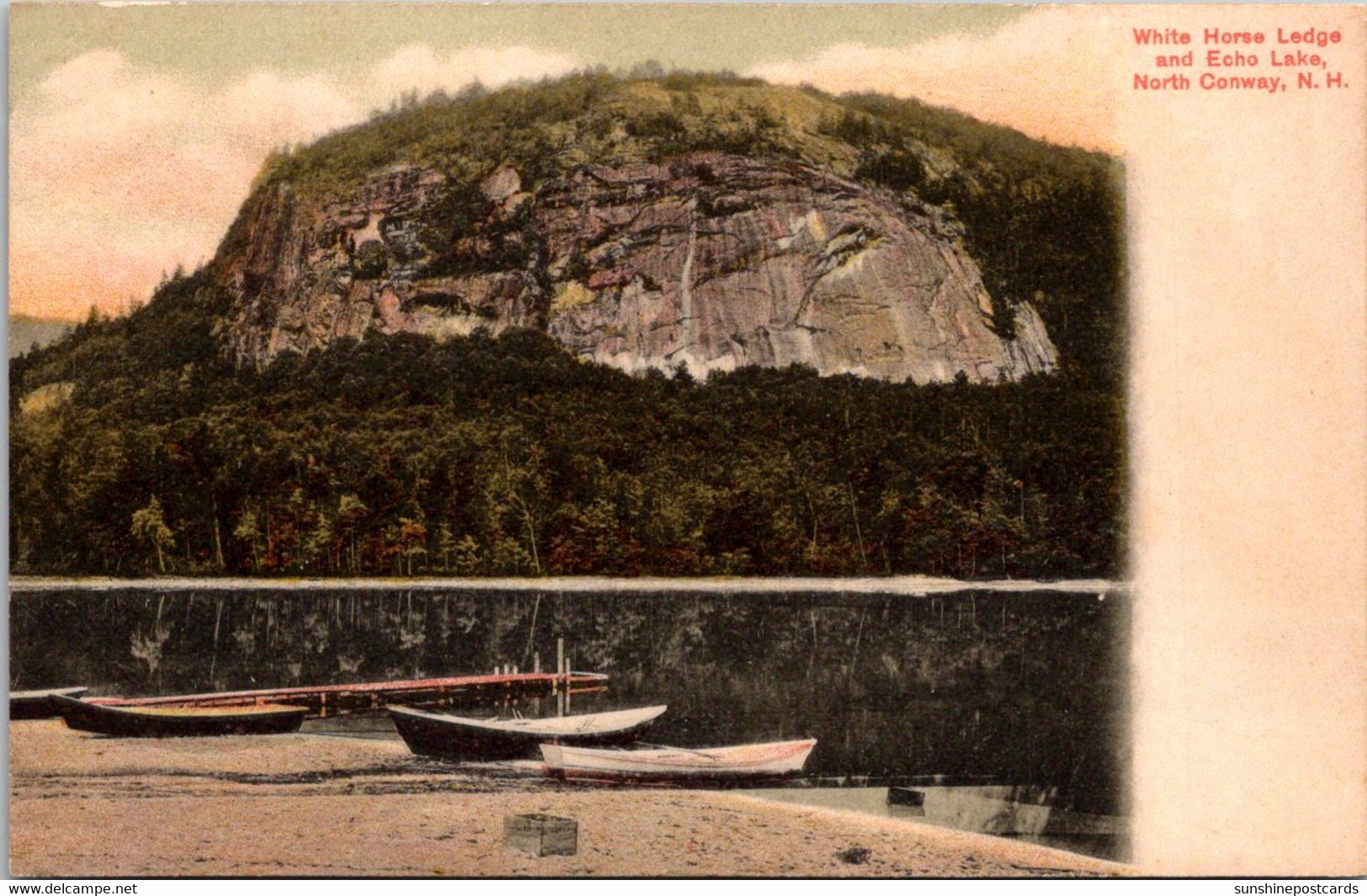 New Hampshire North Conway White Horse Ledge And Echo Lake - White Mountains