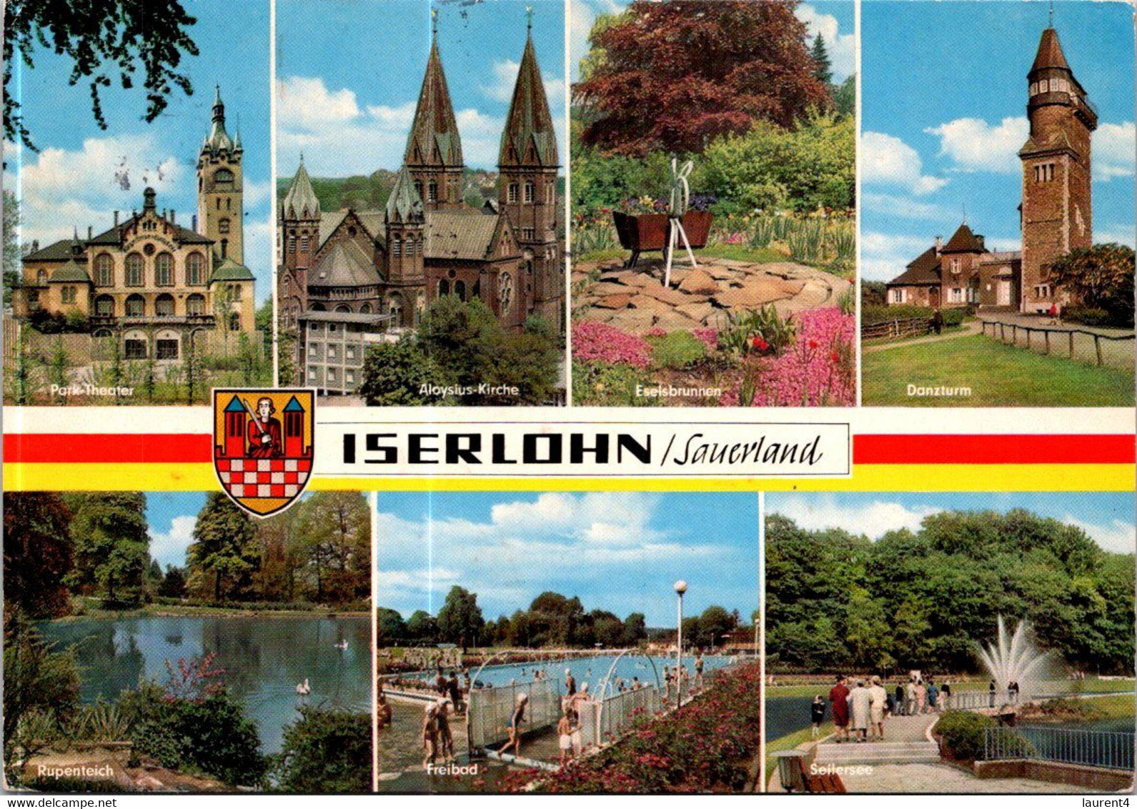 (3 F 13) Germany - Iserlohn (posted To France) - Iserlohn