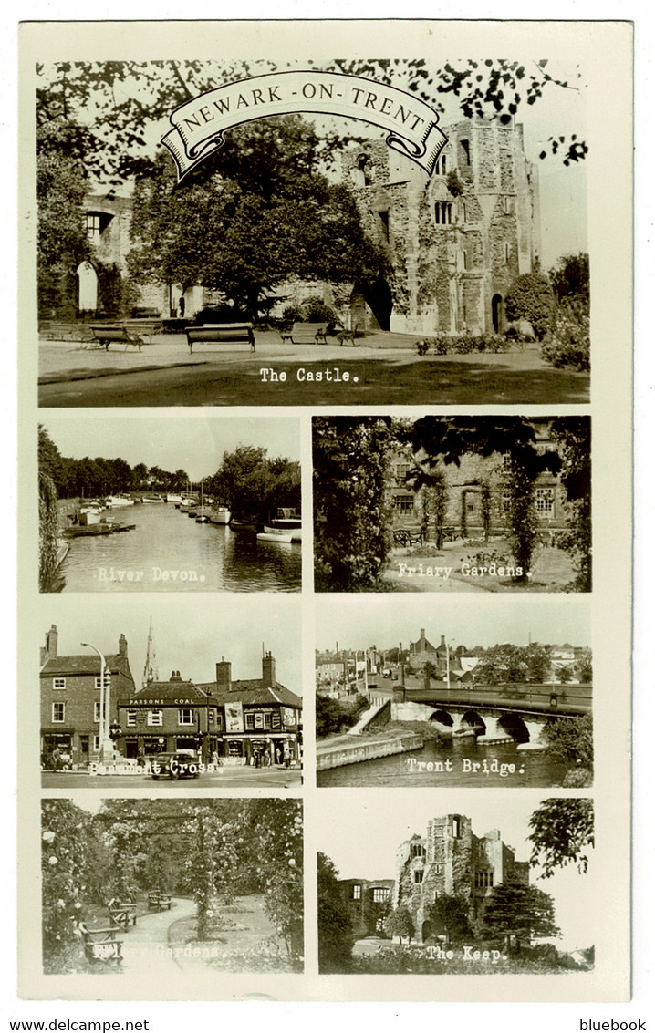 Ref 1517 - Real Photo Multiview Postcard - Newark- On-Trrent Nottinghamshire - Autres & Non Classés