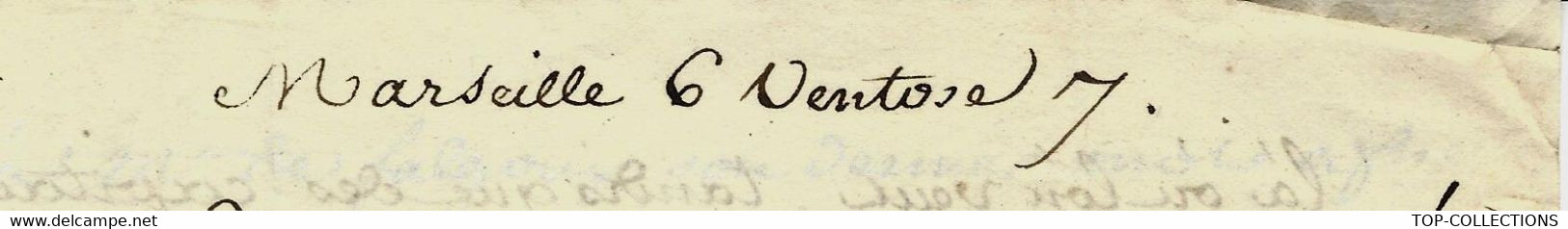 1799 PROTESTANTISME COMMERCE NEGOCE INTERNATIONAL Au XVIIII° S.  Famille SOLIER  à Marseille BE.VOIR SCANS+HISTORIQUE - Other & Unclassified