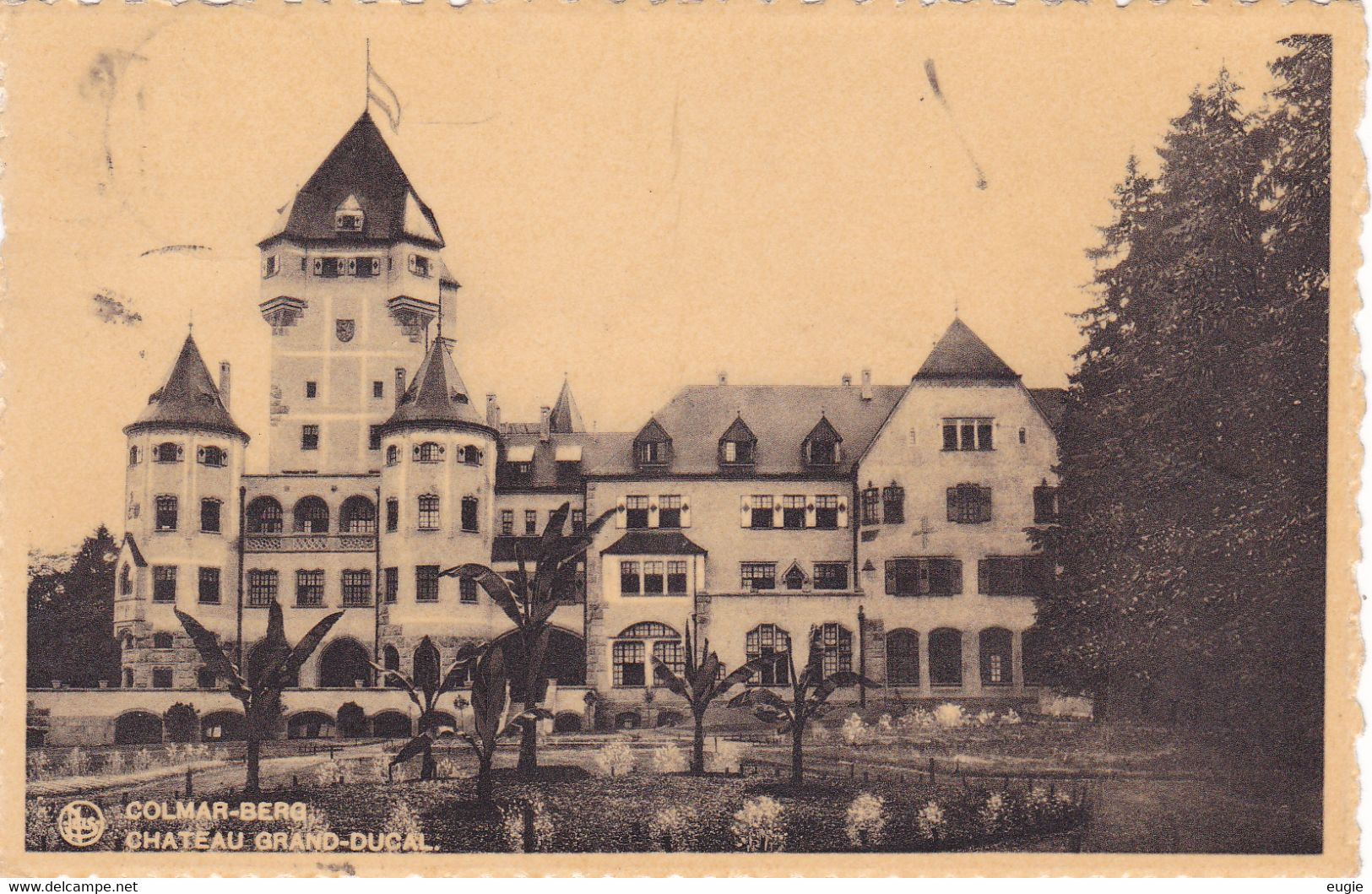 492/ Colmar-Berg, Chateau Grand-Ducal 1939 - Colmar – Berg