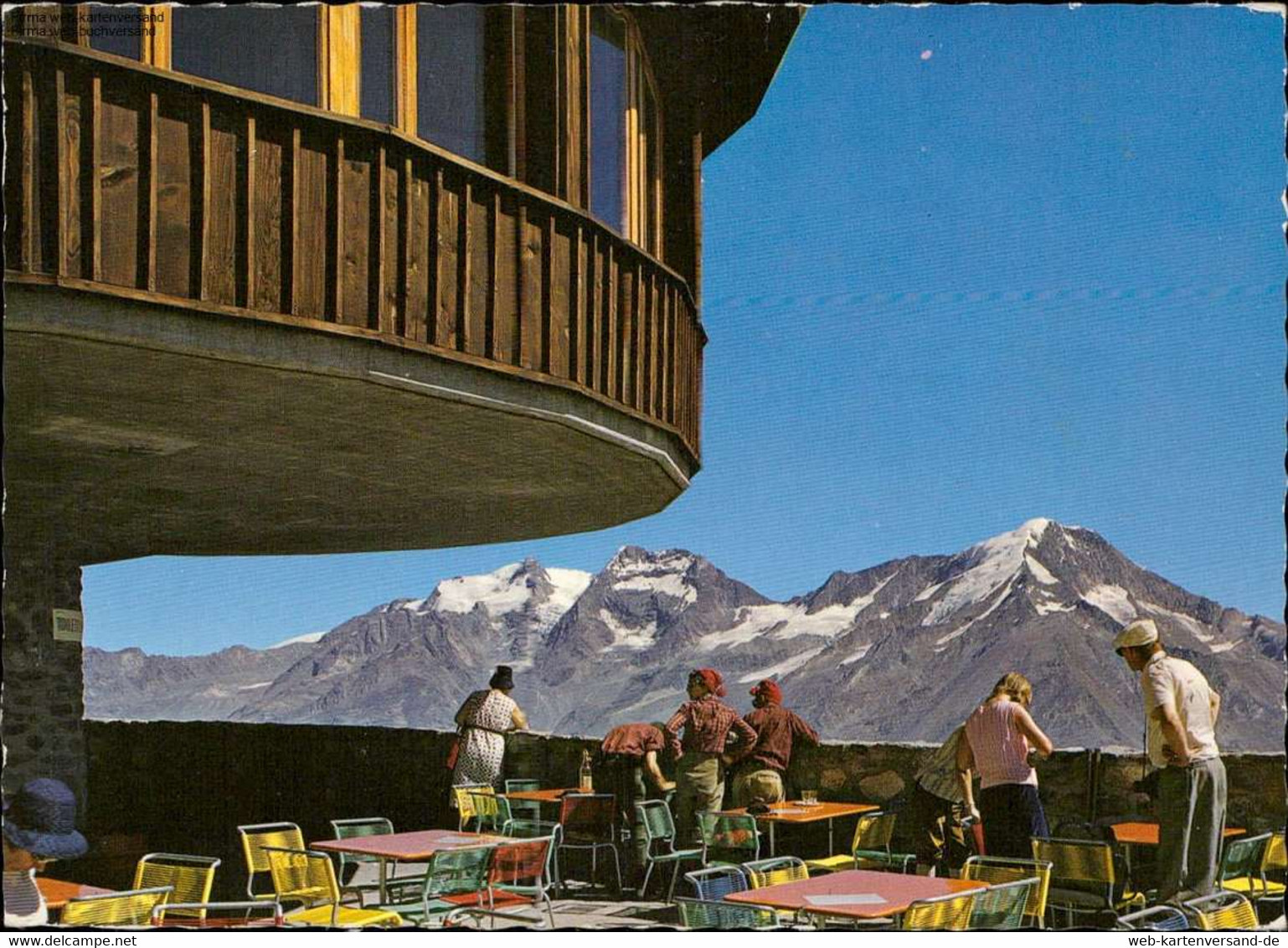 1134696  Saas-Fee , Bergsteigerheim -Restaurant Längfluh (2849) Mit Fletscher... - Gsteig Bei Gstaad