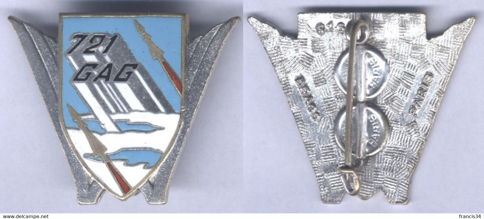 Insigne Du 721e Groupe D'Artillerie Guidée - Esercito