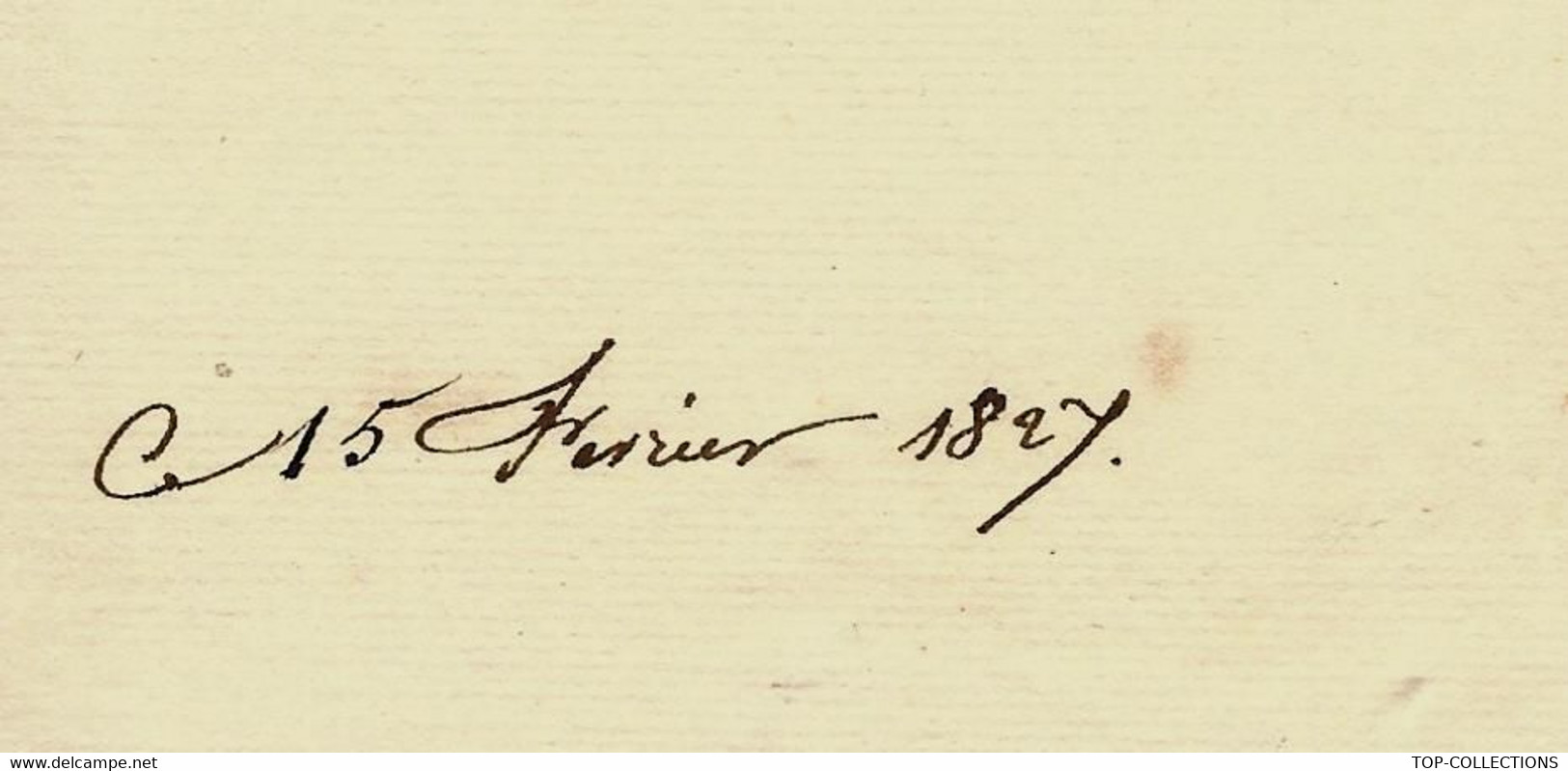 1827 LETTRE D AFFAIRES Signée Bon (Baron) Leguay Paris Pour Laval (Mayenne) Mr Paillard Ducleré Voir SCANS - Other & Unclassified