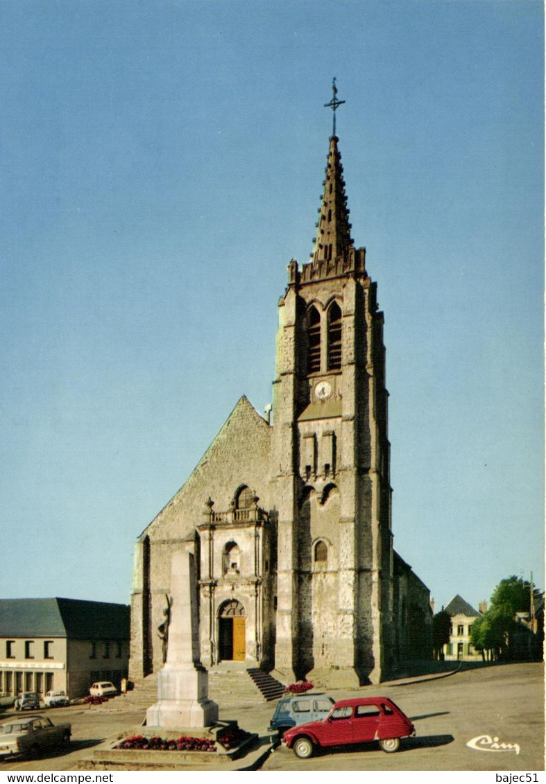 Fauquembergues - L'église Saint Léger Dyane "autos" - Fauquembergues