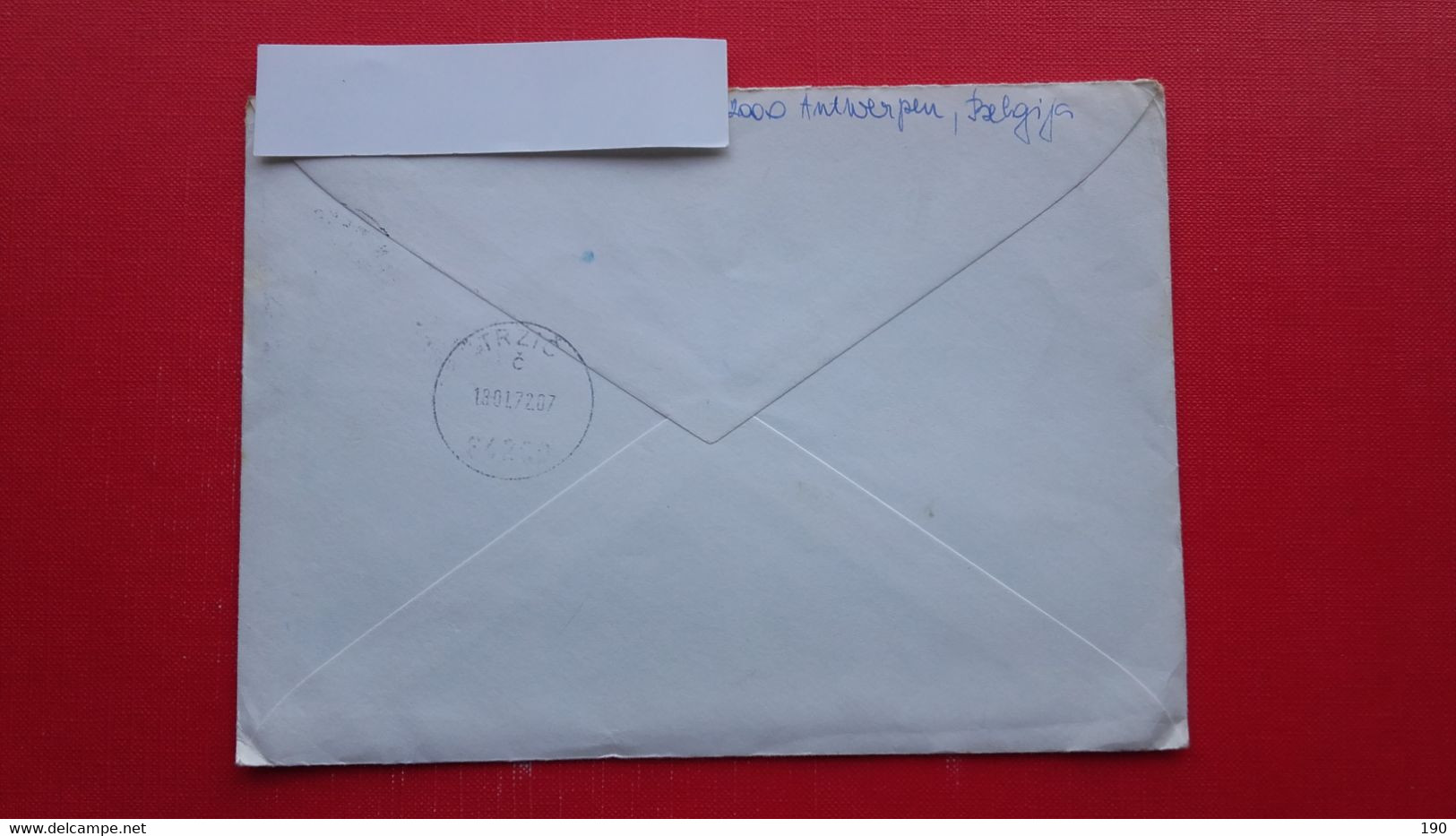 Expres Letter From Antwerpen To Trzic+card - 1960-1979