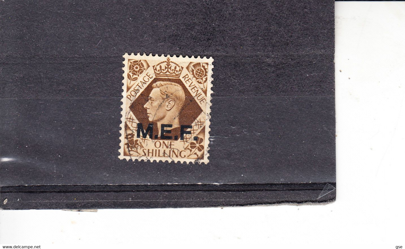 ERITREA  1943 - M.E.F. - Occupazione Inglese - Yvert  13° -  Giorgio VI= - Erythrée