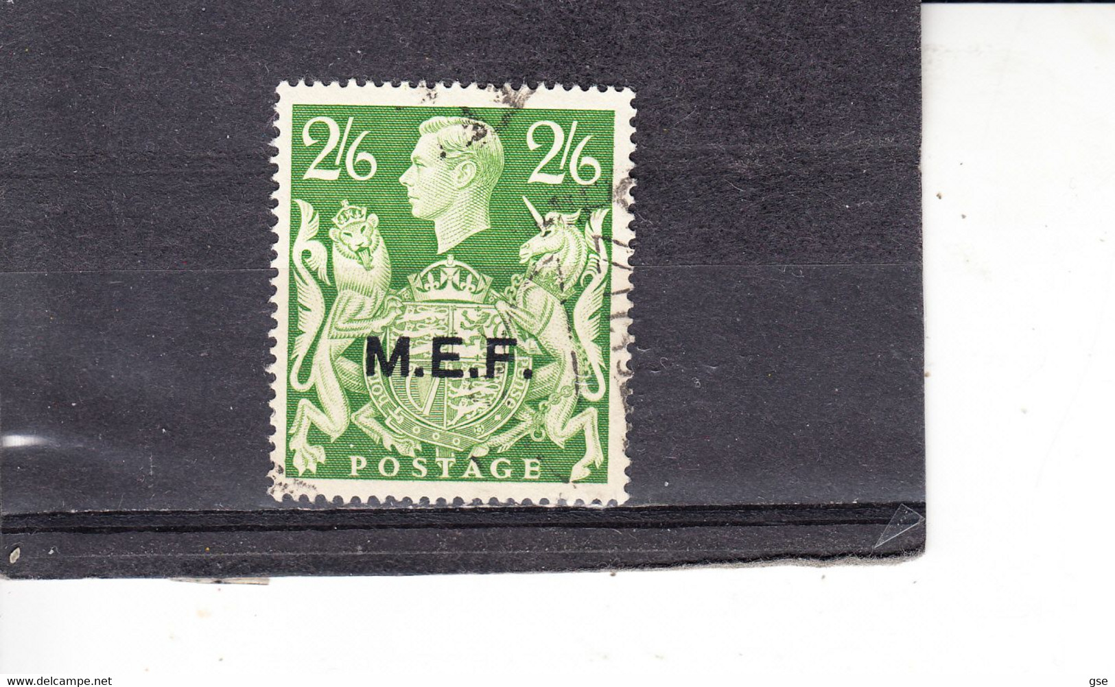 ERITREA  1943 - M.E.F. - Occupazione Inglese - Yvert  14° -  Giorgio VI= - Erythrée