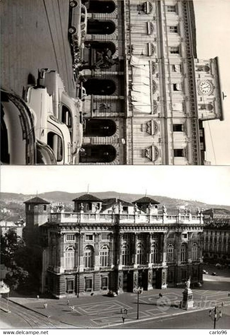 2 FOTOGRAFIE ORIGINALI DI TORINO ANNI '60 EPT - Palazzo Madama