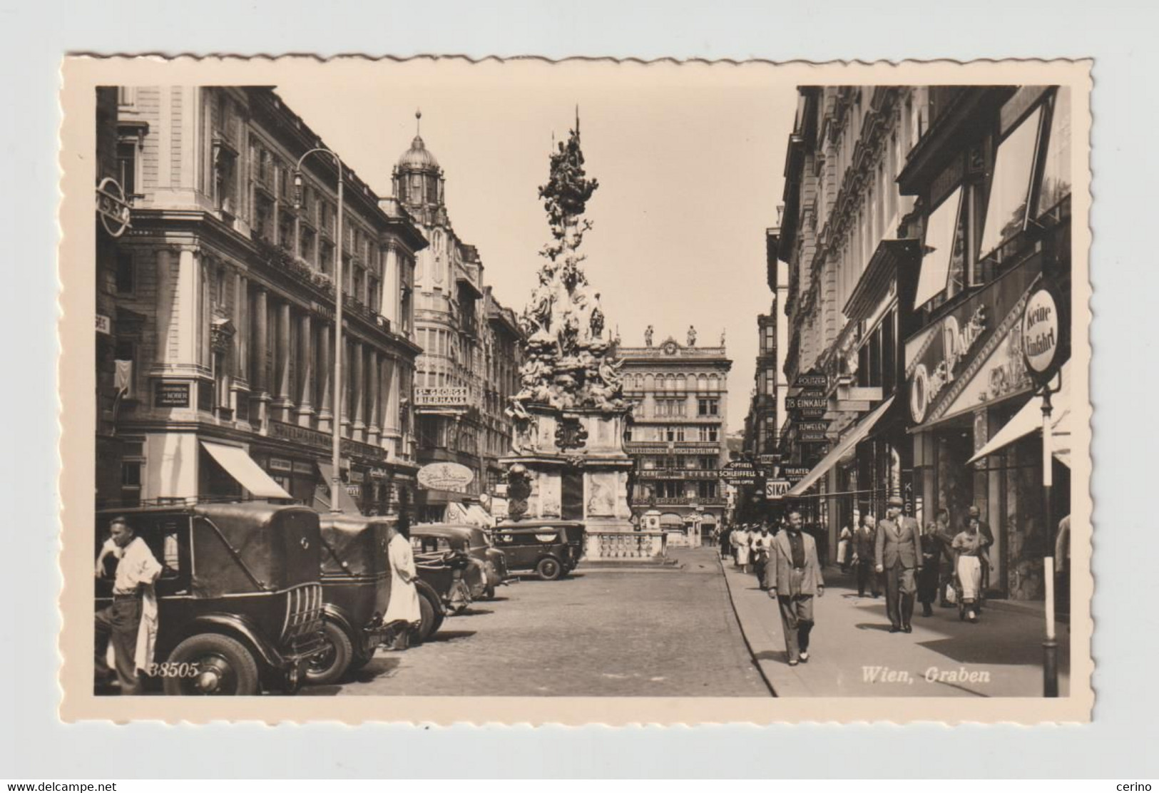 WIEN:  GRABEN  -  PHOTO  -  KLEINFORMAT - Ringstrasse