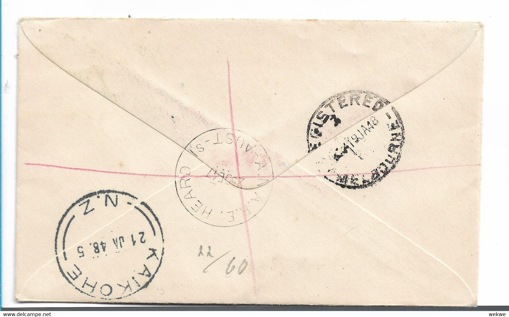 AA001 / ANTARKTIC AUSTRALIEN - Heard, Island Antarktik  Expedition 1947 - Storia Postale