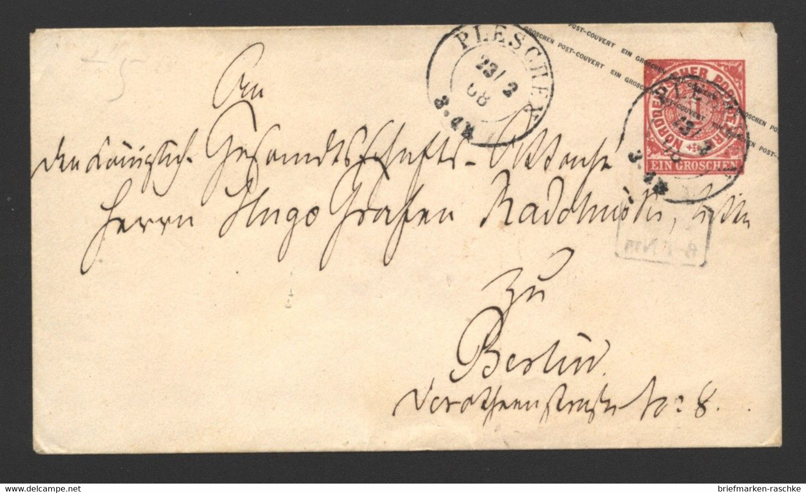 NDP.,NV--o, Pleschen (214) - Postal  Stationery