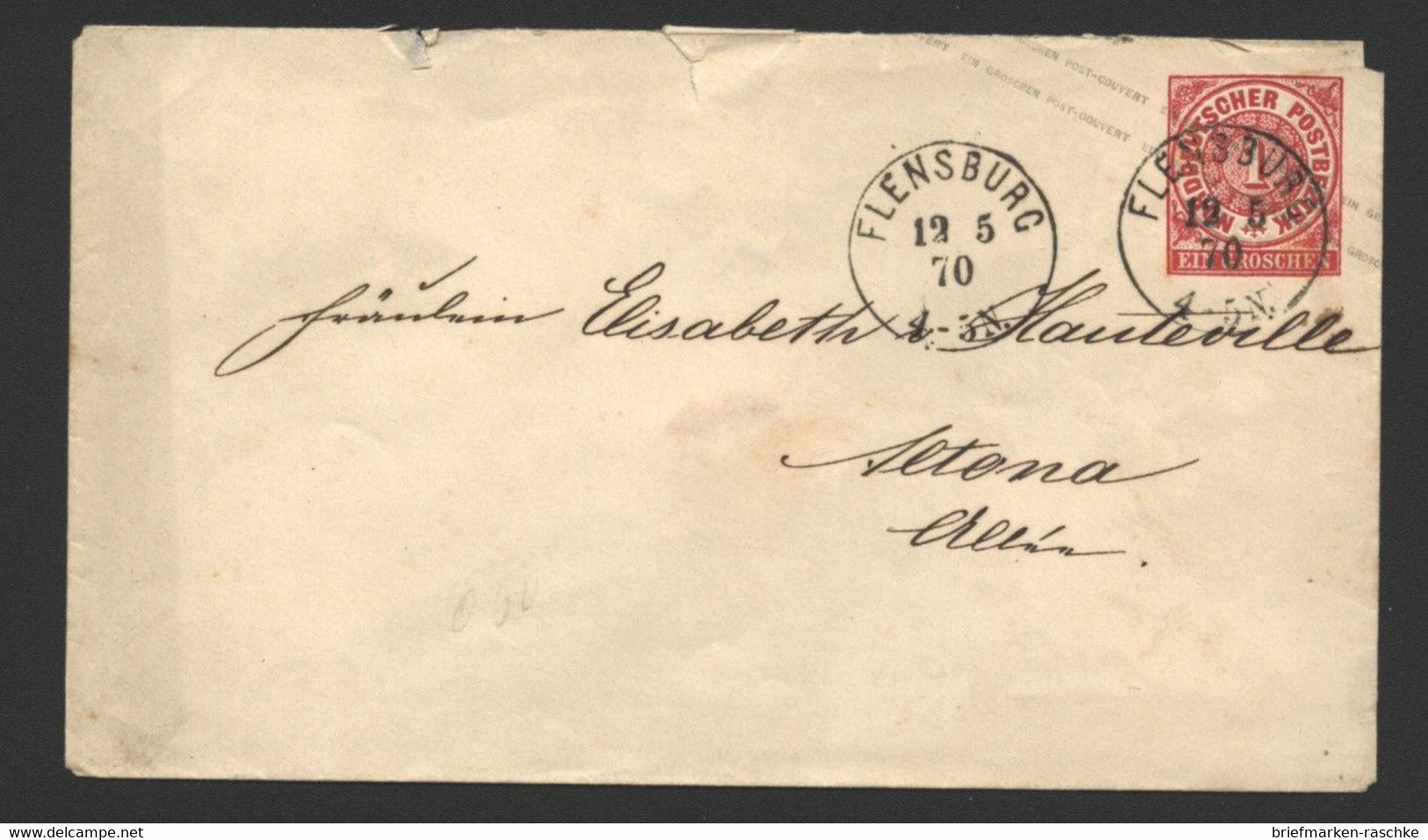 NDP.,NV--o,Flensburg (214) - Postal  Stationery