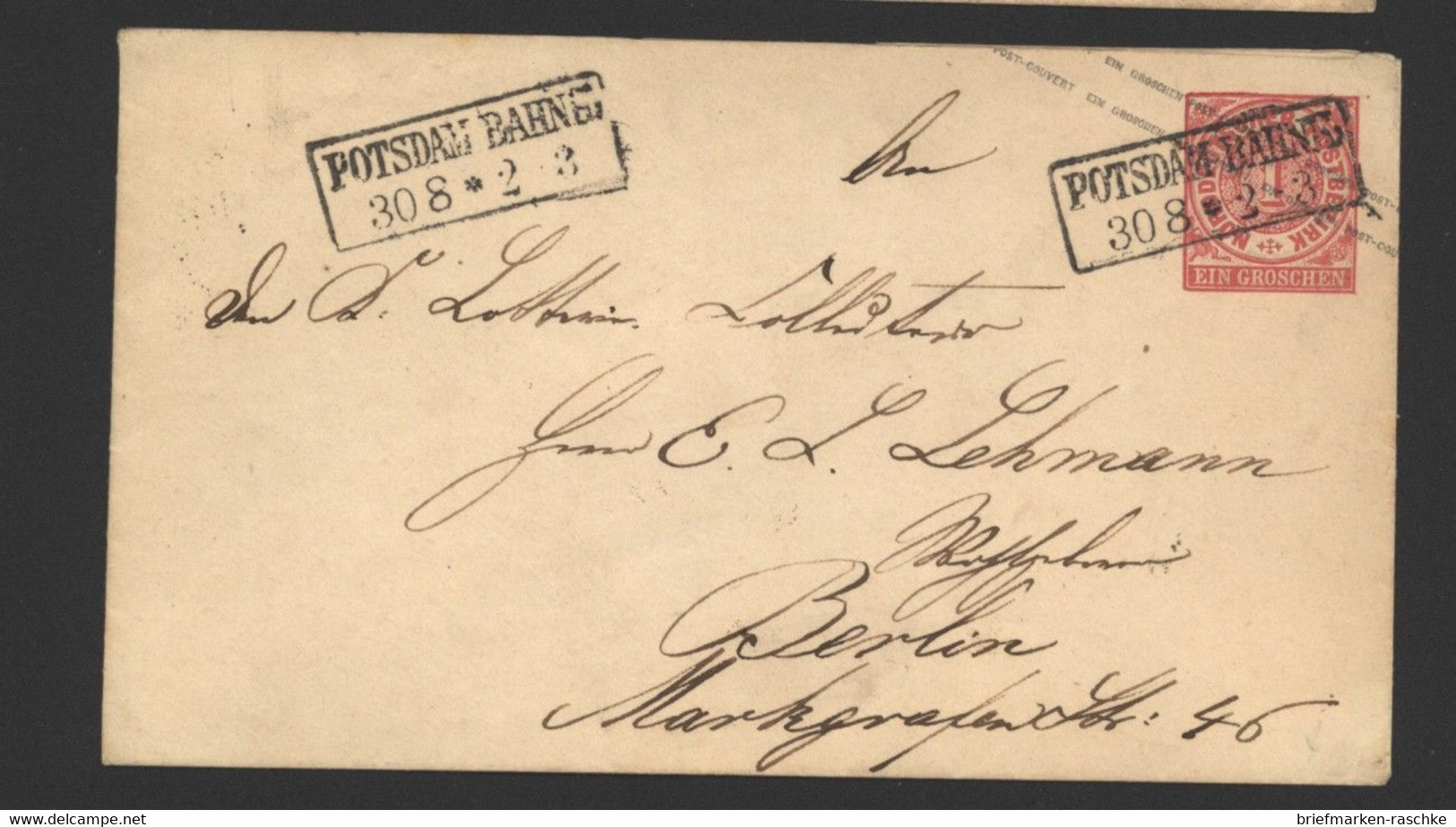 NDP.,NV--o,Potsdam Bahnh (214) - Postal  Stationery