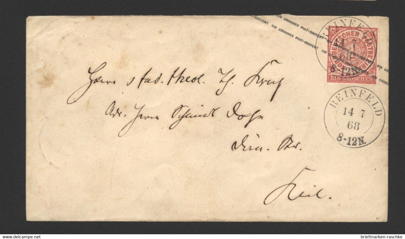 NDP.,NV-o,Dessau Reinfeld  (214) - Postal  Stationery