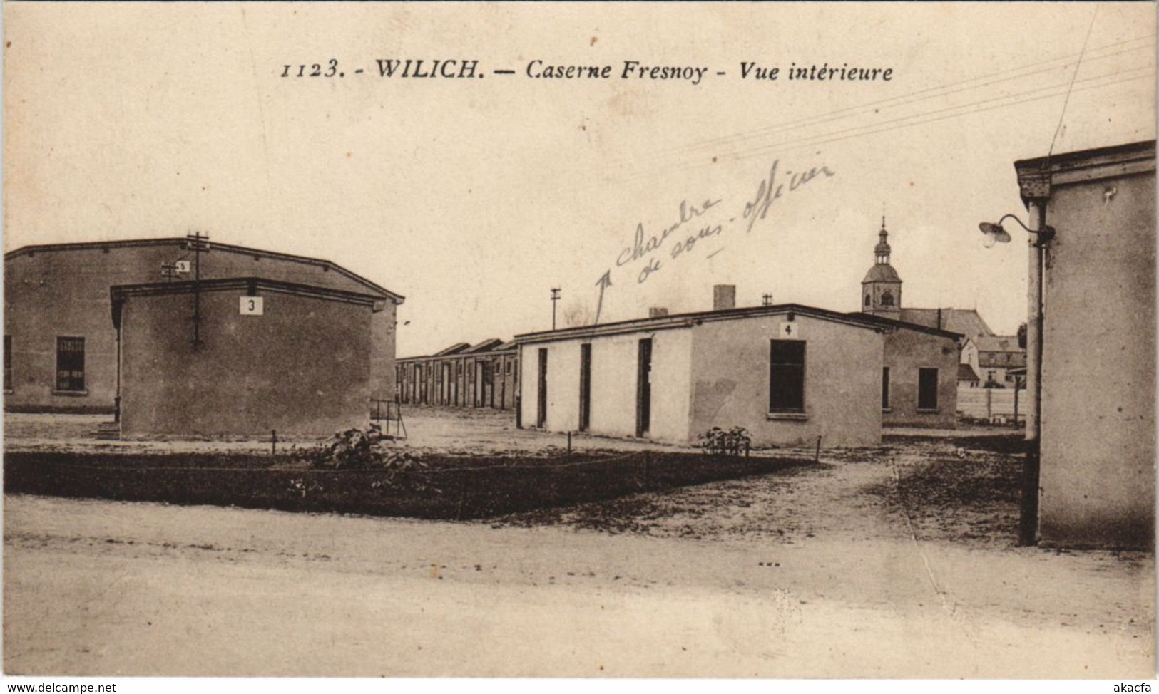 CPA AK WILLICH CASERNE FRESNOY VUE INT�RIEURE GERMANY (25907) - Willich