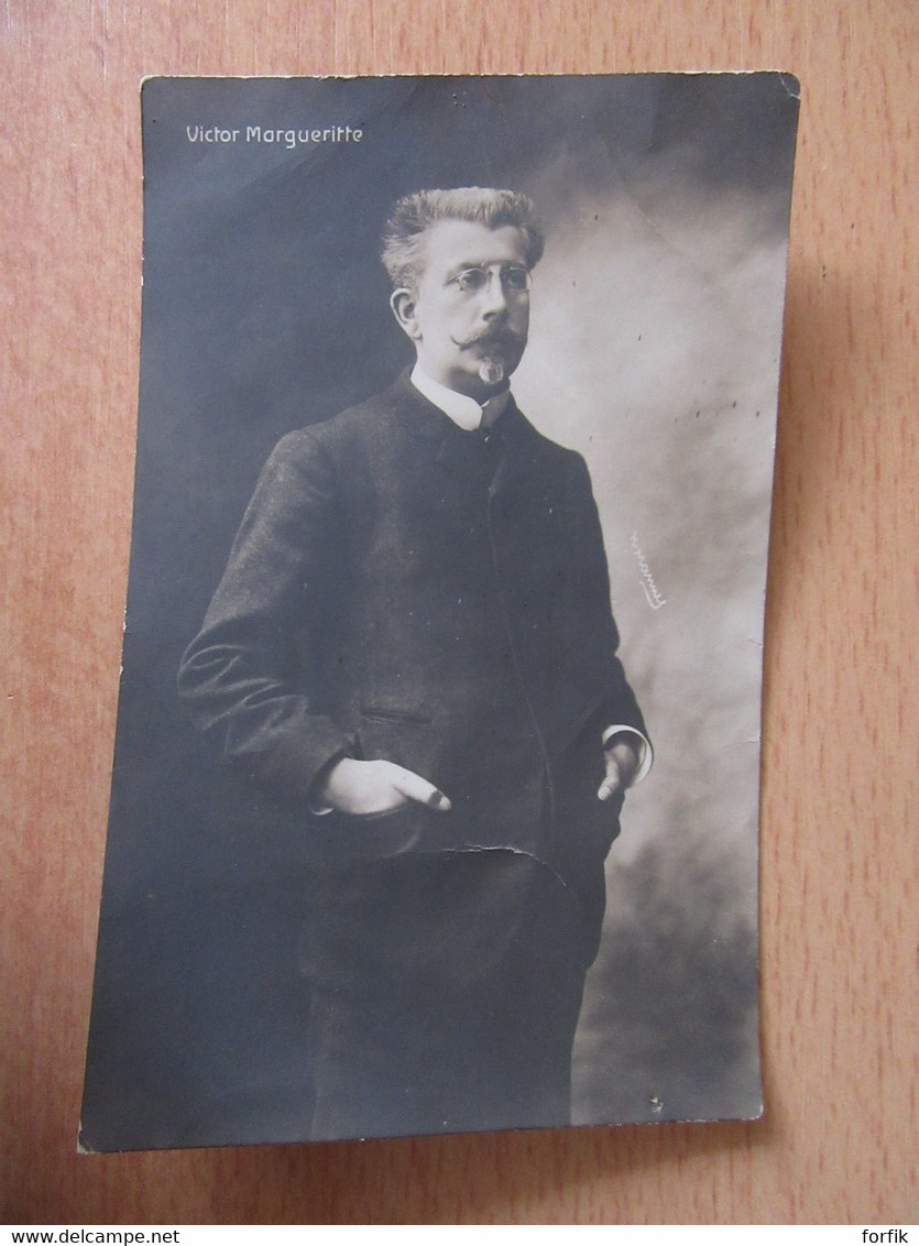 CPA - Portrait De Victor Margueritte, écrivain  - Carte Circulée En 1910 - Ecrivains