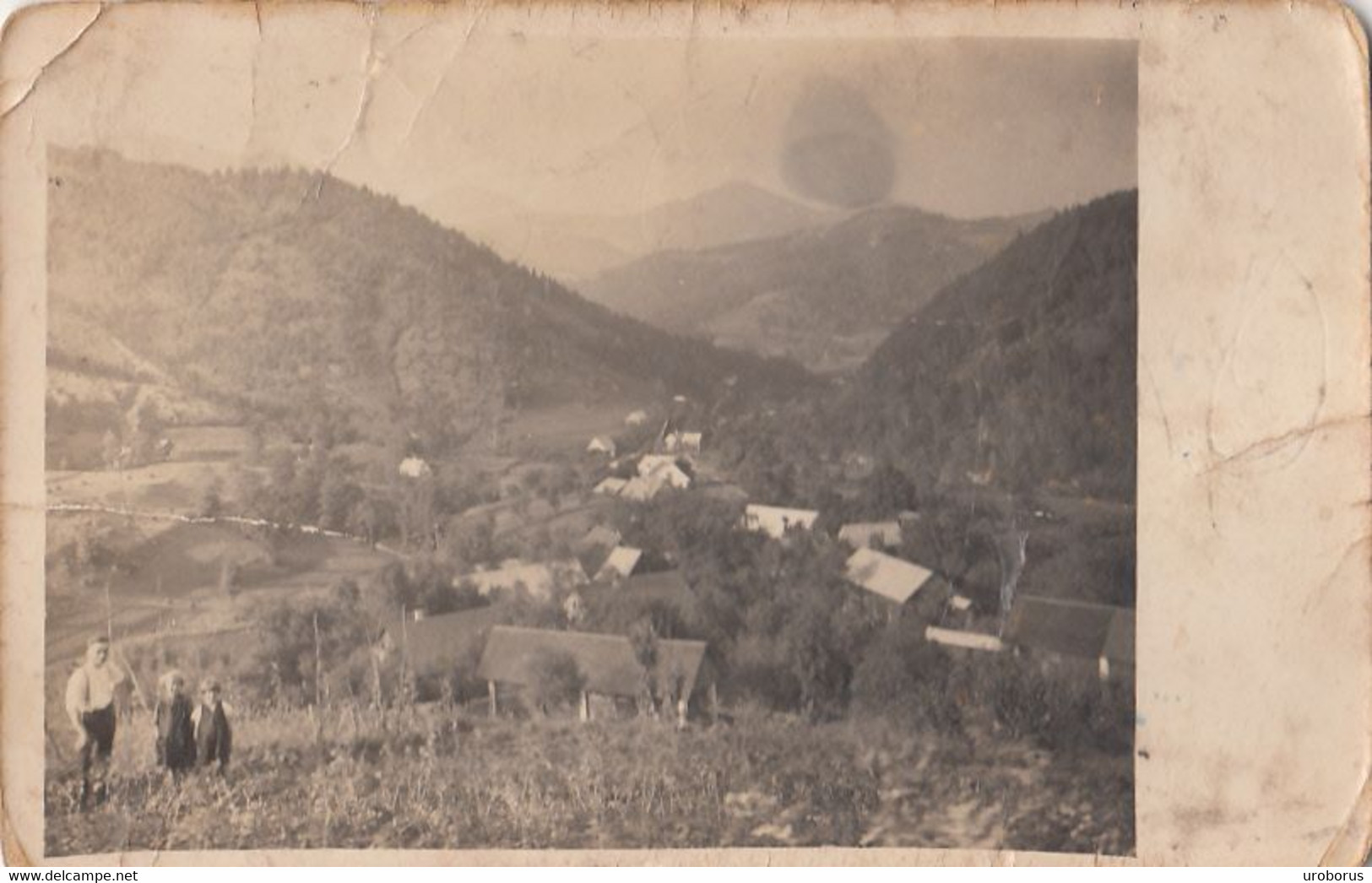 SLOVENIA - Gorenja Vas 1920's - Real Photo Postcard - Slovenia