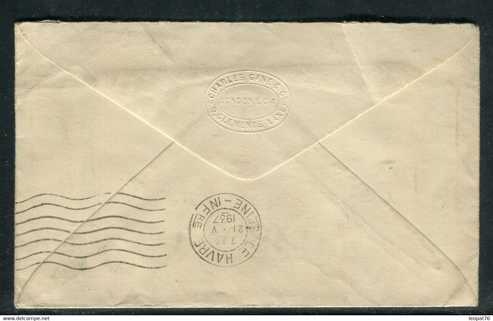 GB - Edward VIII Seul Sur Enveloppe De Londres Pour La France En 1937 - Réf F19 - Poststempel