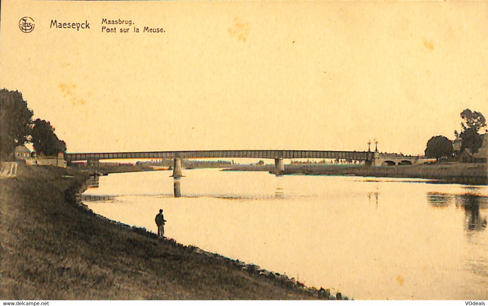 037 701 - CPA -  Belgique - Maeseyck - Massbrug - Pont Sur La Meuse - Maaseik