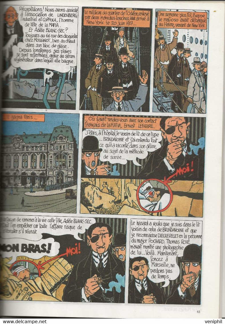 "A SUIVRE " MAGAZINE N° 33 -BD TARDI -LA FIN DU SECRET DE LA SALAMANDRE -BRINDAVOINE FACE A LA MAFIA - OCT 1980 - A Suivre