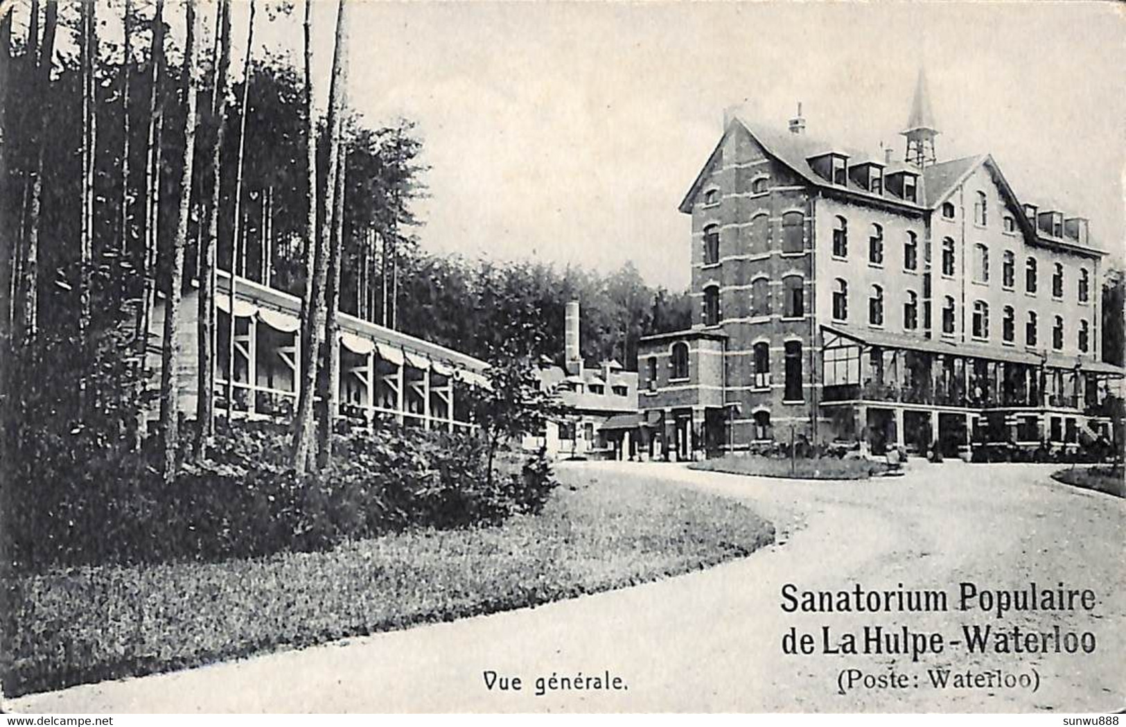 La Hulpe Waterloo - Sanatorium Populaire (Nels 1909) - La Hulpe