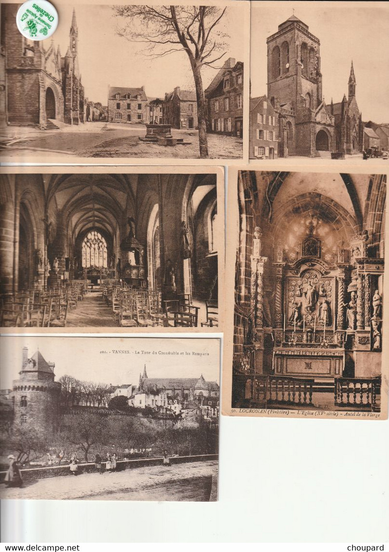 Lot De 25 CPA  De Bretagne   ( Voir Les Scans ) - 5 - 99 Postcards