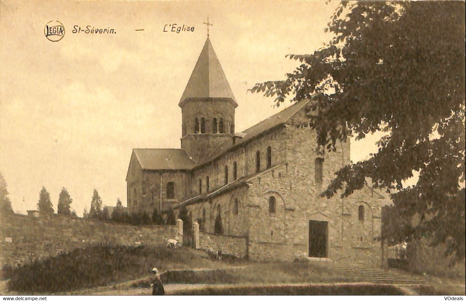 037 715 - CPA -  Belgique - St-Séverin -  L'Eglise - Nandrin