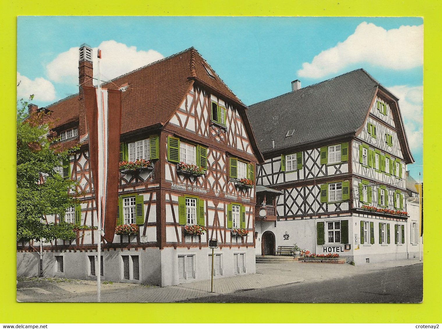 Bade Wurtemberg OBERKIRCH Im Schwarzwald Hôtel Z. Oberen Linde - Oberkirch