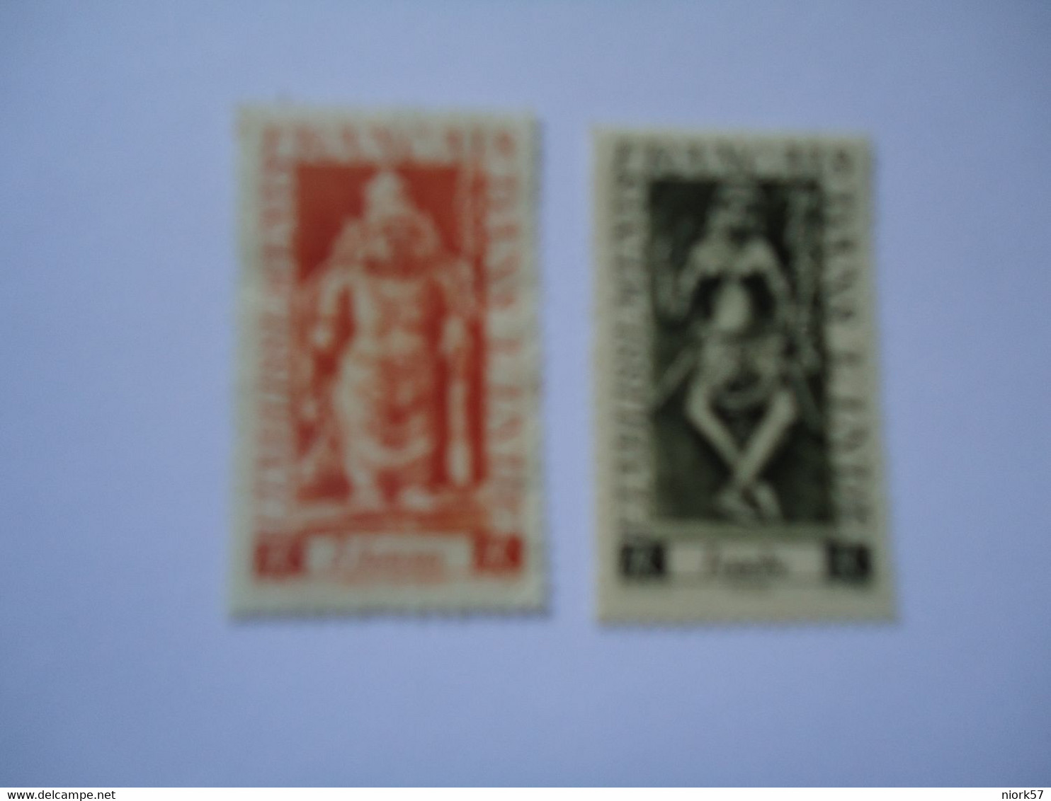 INDIA FRANCE   MLN  MNH   STAMPS STATUE - Other & Unclassified