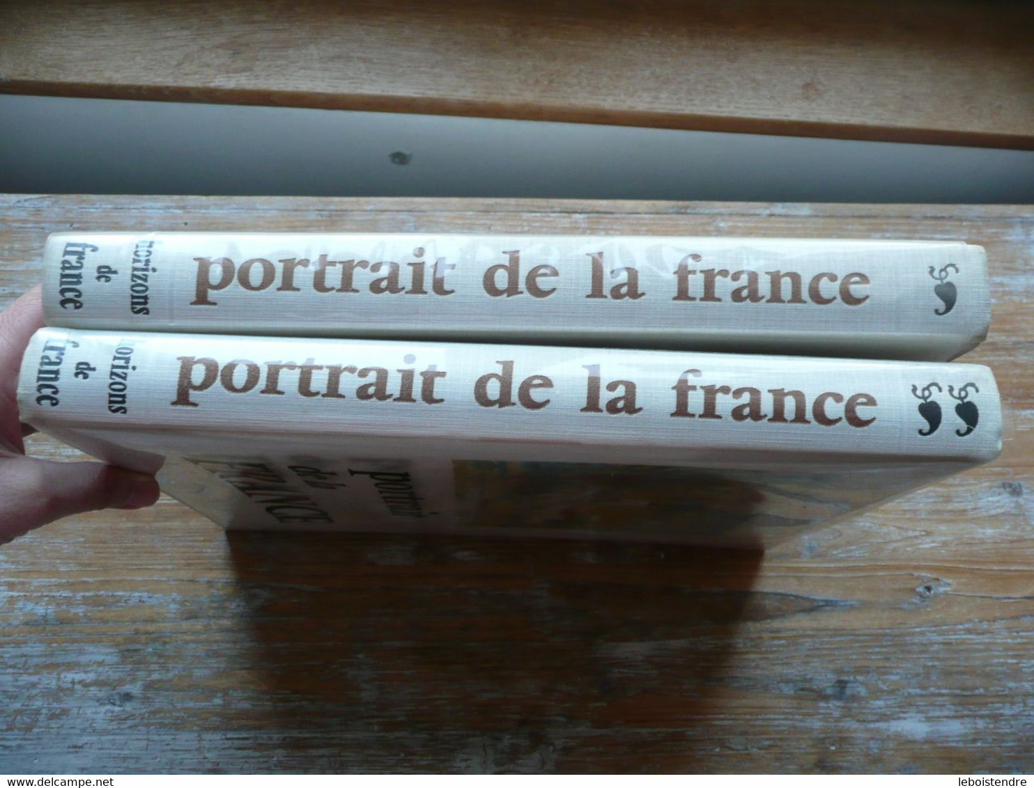 PORTRAIT DE LA FRANCE TOMES 1 ET 2 ANDRE CHAMSON LETTY CLAUS HORIZONS DE FRANCE 1962 - Unclassified