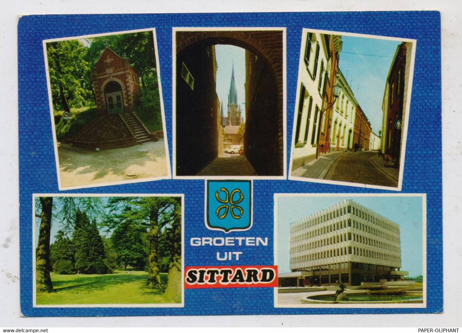 LIMBURG - SITTARD, Groeten Uit, Stadtwappen - Sittard