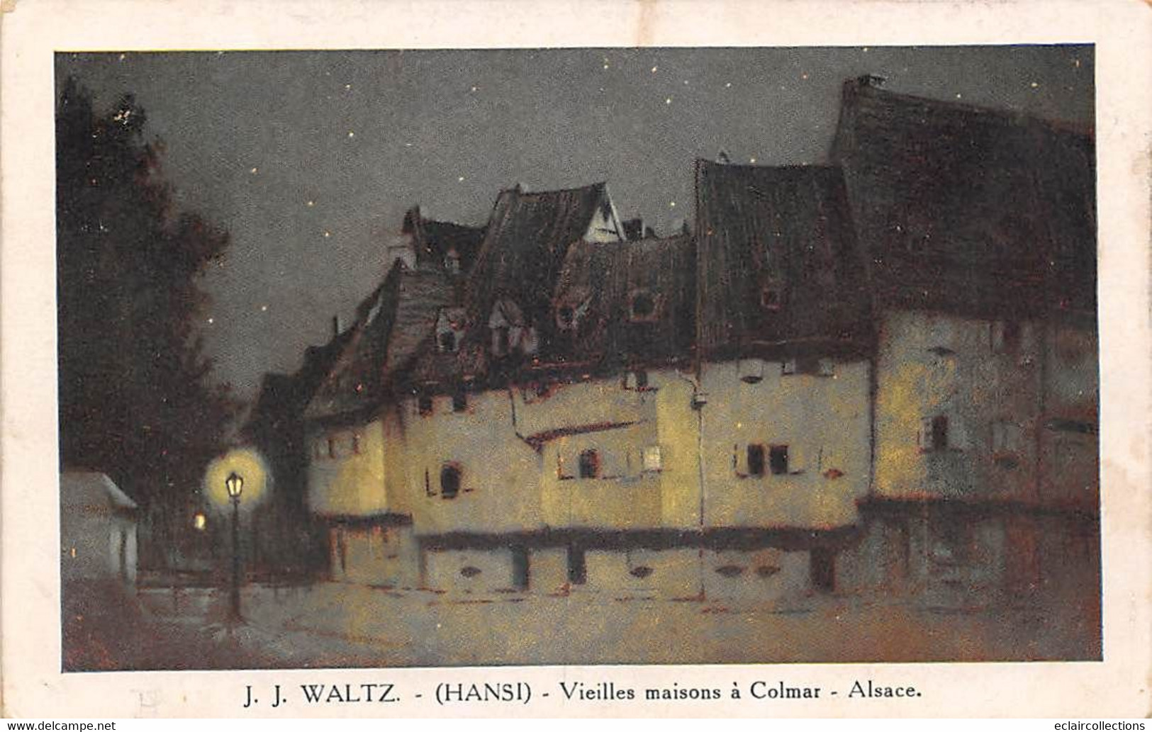 Illustrateur   Hansi      Vieilles Maisons à Colmar    N°177   (voir Scan) - Hansi