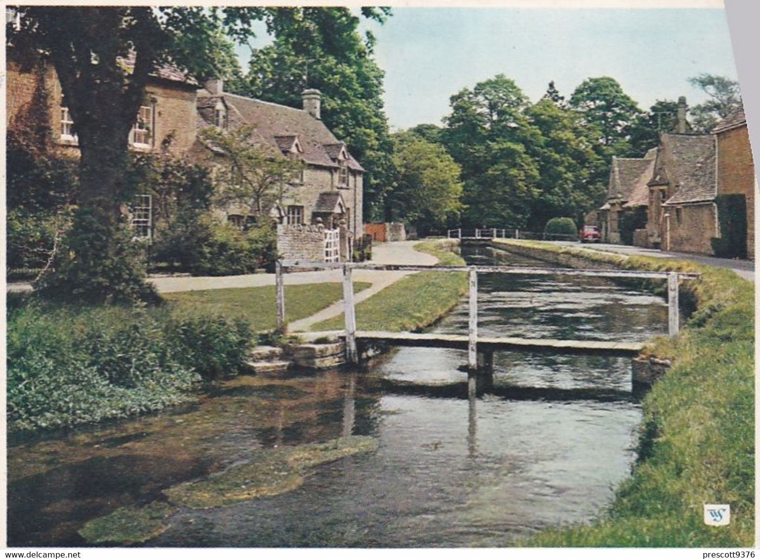 Lower Slaughter  - Gloucestershire - Used Postcard - Stamped 1964 - Gloucester