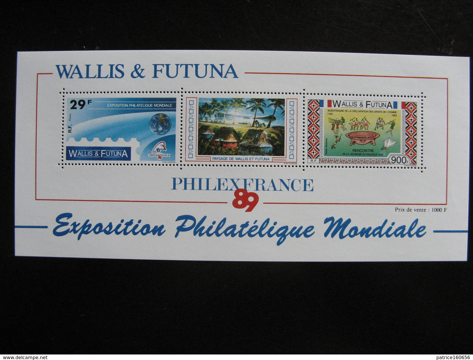 Wallis Et Futuna:  TB BF N° 4, Neuf XX. - Blocks & Sheetlets