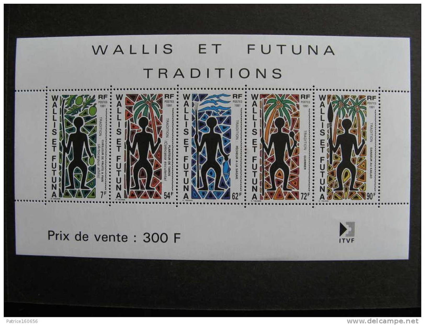 Wallis Et Futuna:  TB BF N° 5, Neuf XX. - Blocks & Kleinbögen