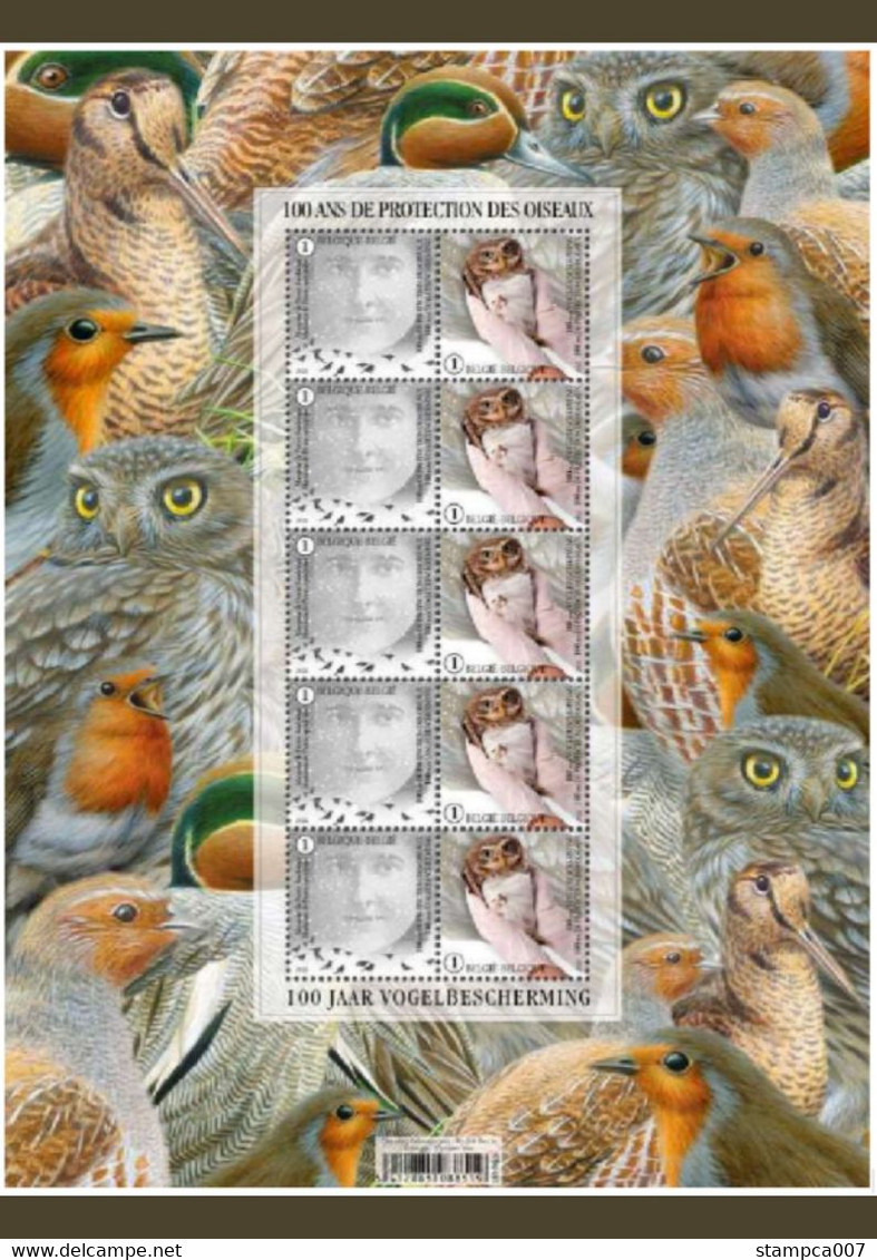 2022 Fauna Bird Oiseau Vogel Owl Hibou Uil Eule Sheet MNH - Nuevos