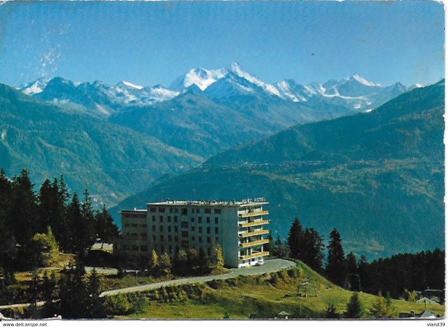 Montana Crans - Hôtel Du Parc, Val D'Anniviers Et Weisshorn - Anniviers